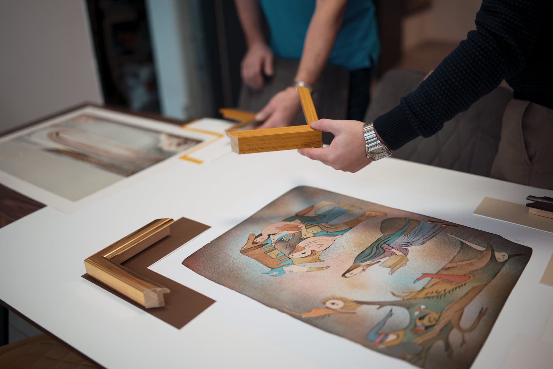 jeden obraz, jeden rám, na míru