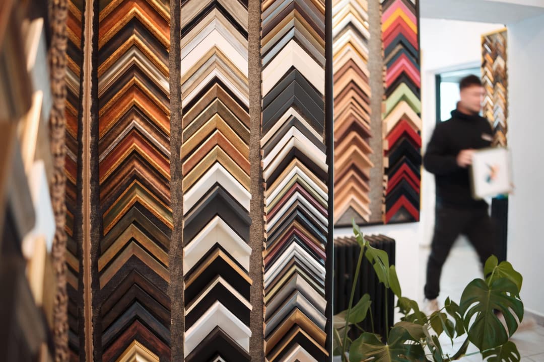 Rámování a paspartování v Atelier Homolka