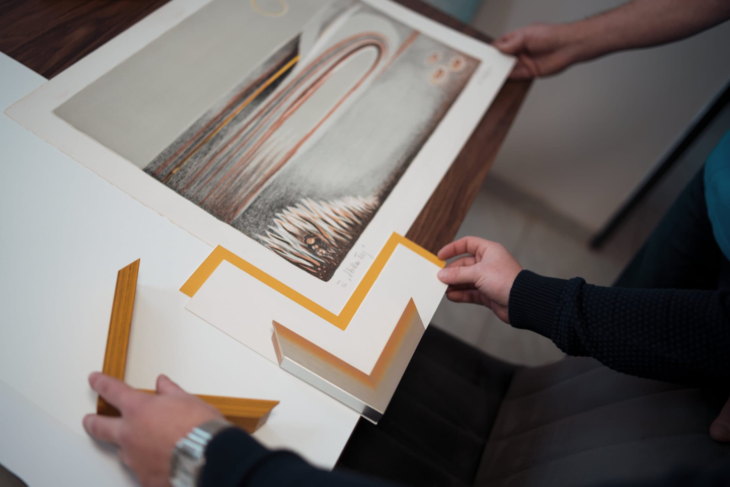 Detailní práce na rámu