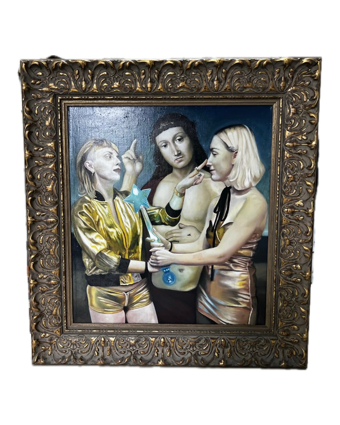 Historické rámování s patinou